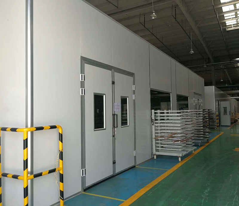 推拉工业喷漆房