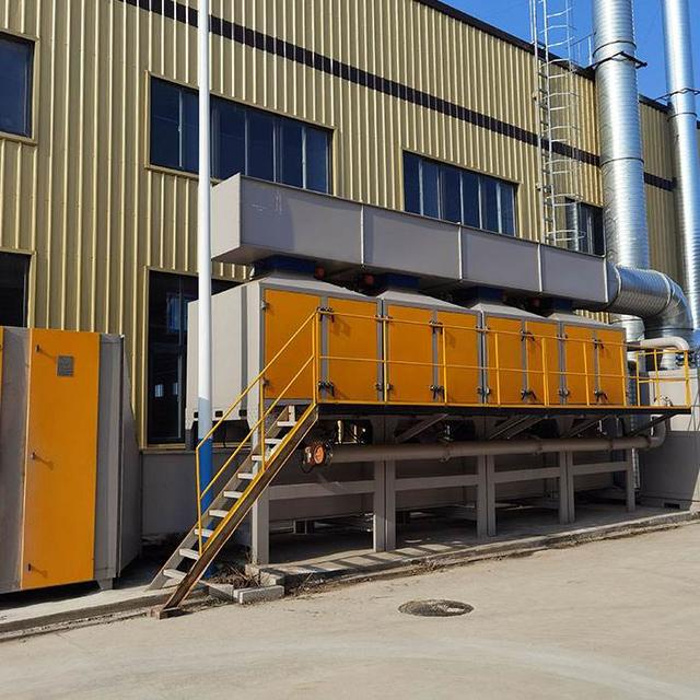 催化燃烧设备安装