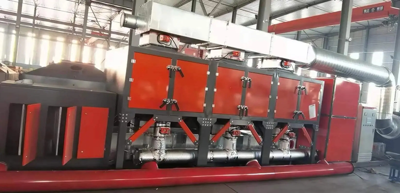 催化燃烧设备安装