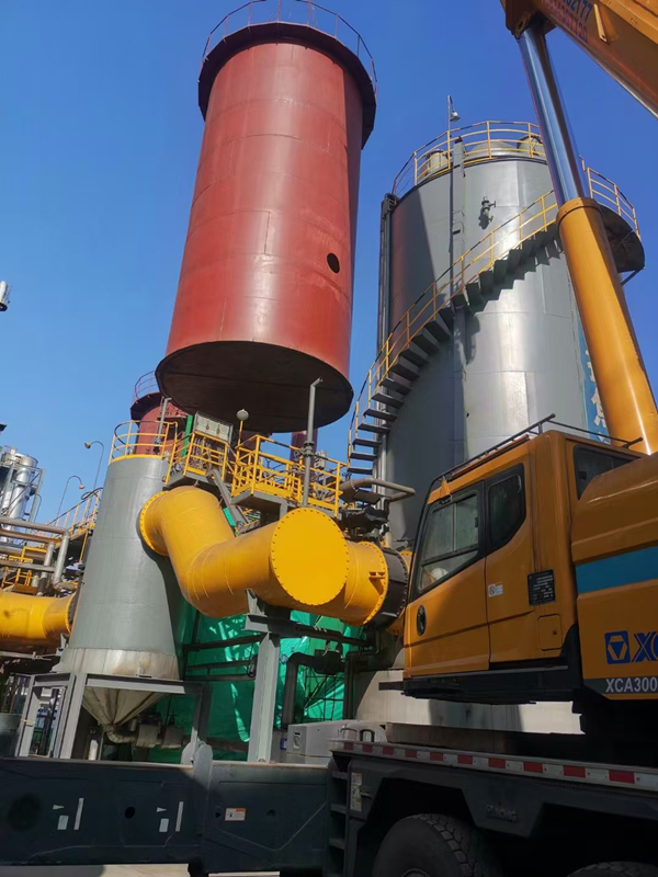 电捕焦除尘设备安装