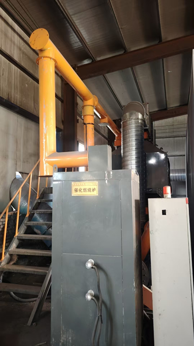 催化燃烧炉安装