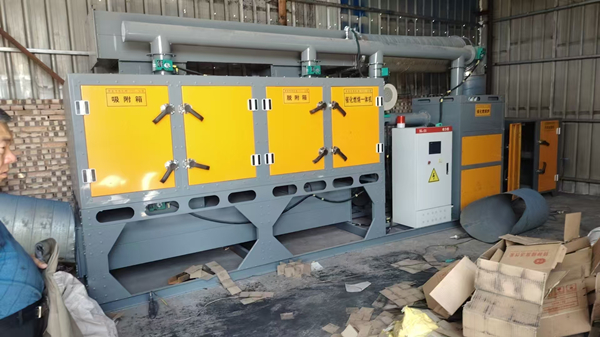 催化燃烧一体机安装