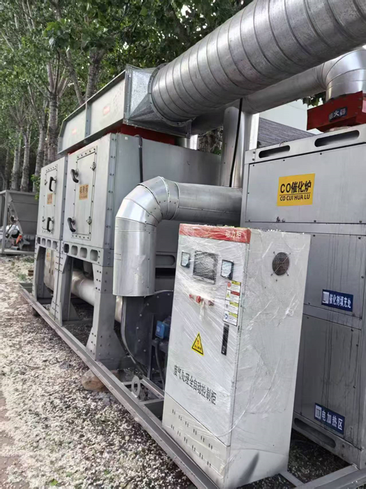 催化燃烧设备安装